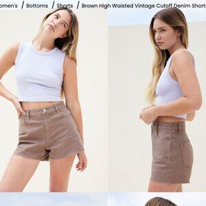 PACSUN Brown Vintage shorts size 25
